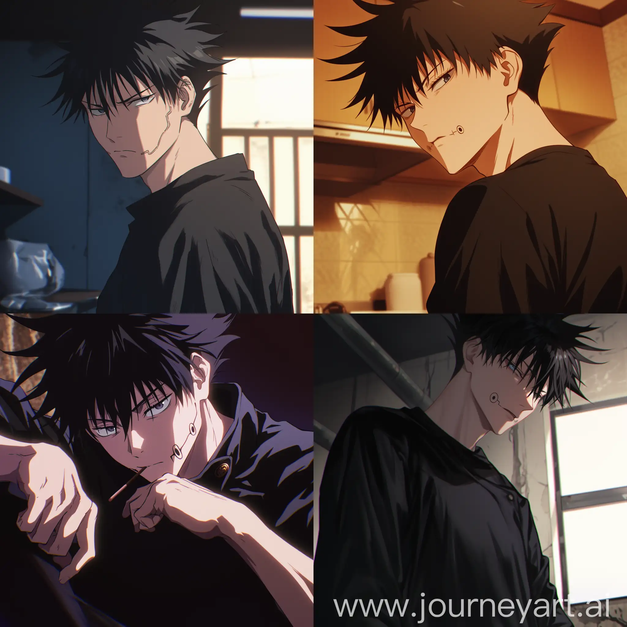 Toji-Fushiguro-Jujutsu-Kaisen-Anime-Character-Portrait