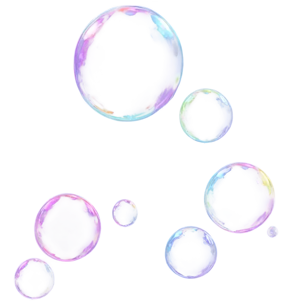 Transparent-Soap-Bubbles-PNG-Sparkling-Visual-Delight-for-Digital-Creations