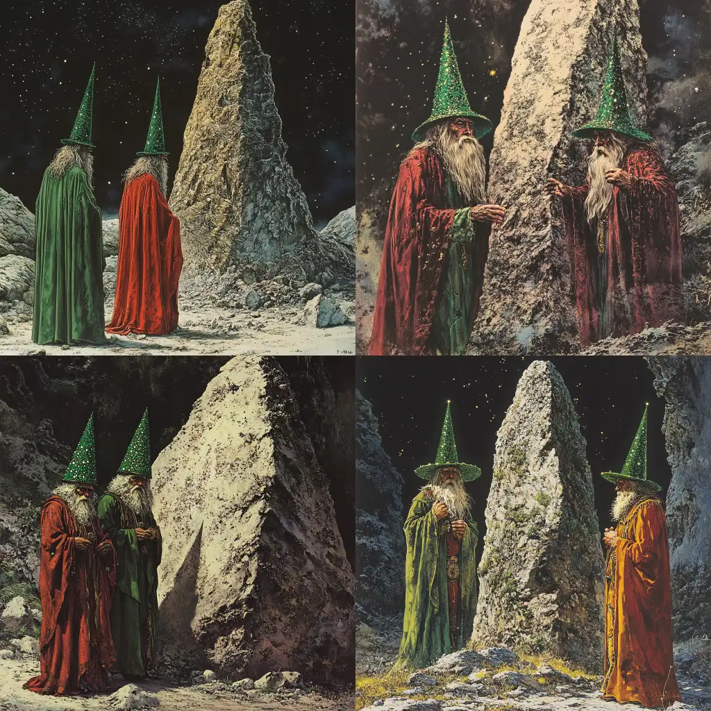 1970s-Dark-Fantasy-Book-Cover-with-Wizards-and-Mystical-Rock