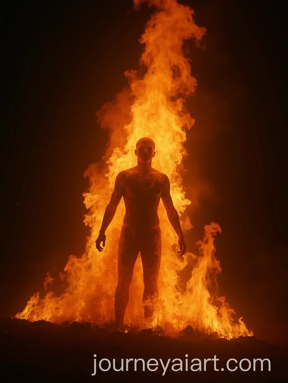 Mysterious-Figure-Emerge-from-Flames-in-Chaotic-Energy