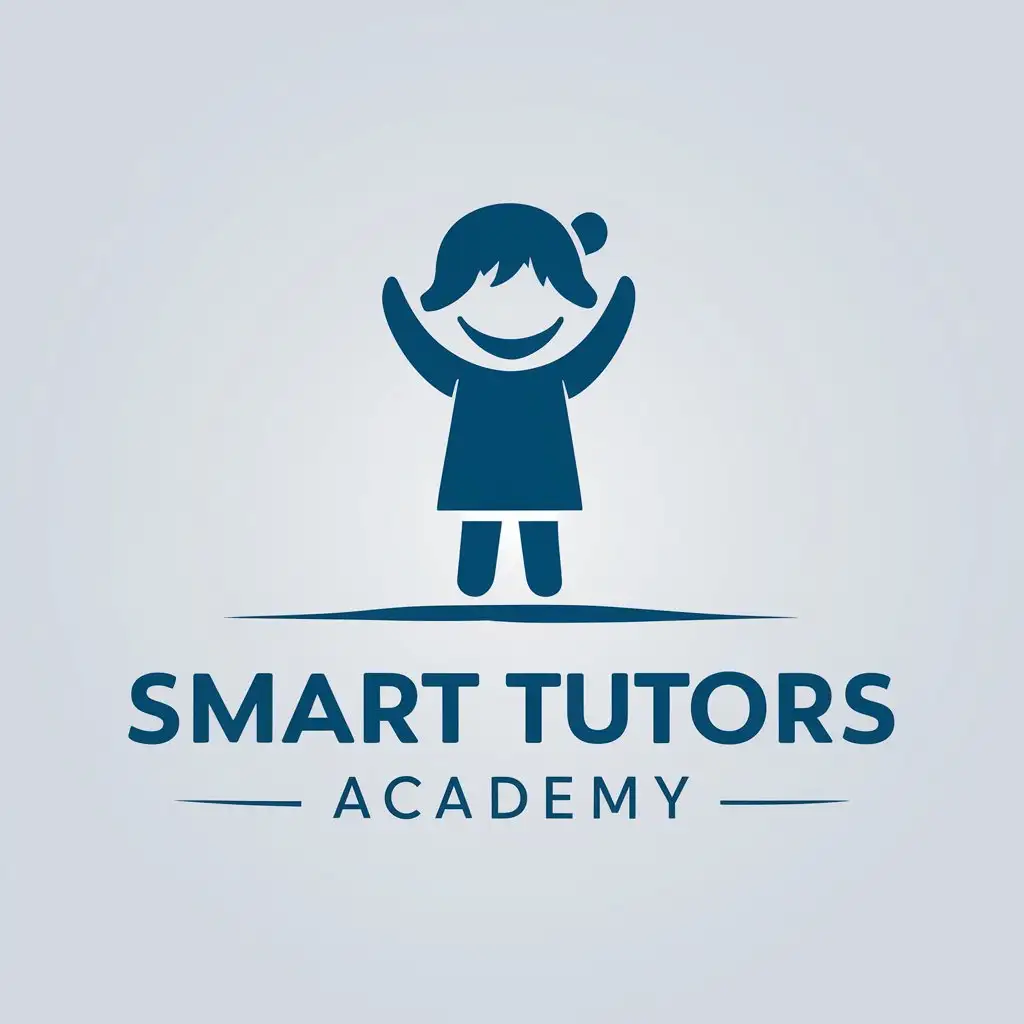 LOGO Design For Smart Tutors Academy Successful Child in Education Industry