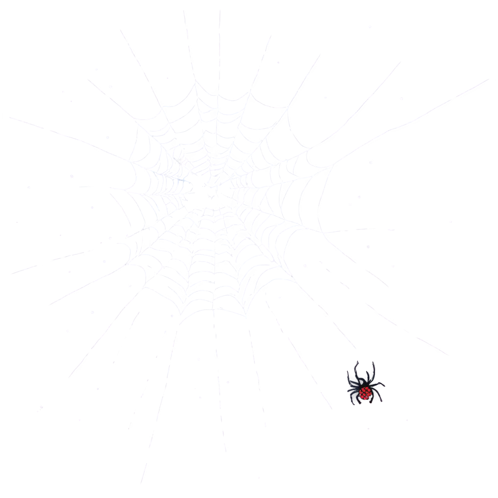 PNG-Image-of-Spiders-Spinning-Web-Amidst-Starlit-Skies