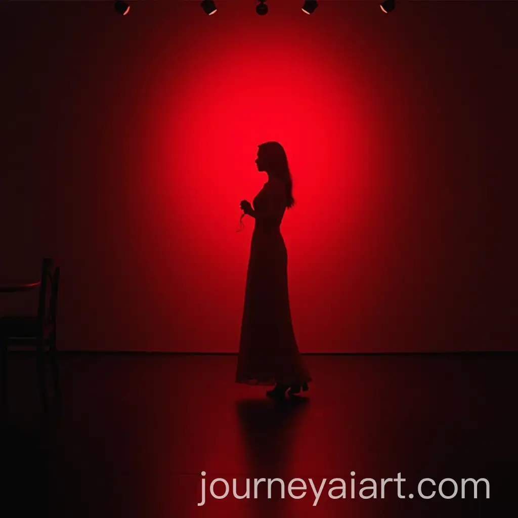 SingerAI-Image-Prompt-Expansion-Performing-on-Stage-with-Spotlight-and-a-Single-Observer-in-Dim-Caf