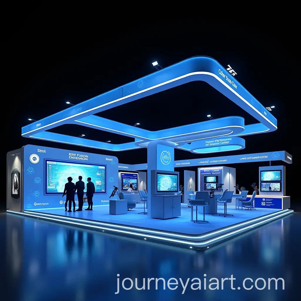 Futuristic-GISEC-2025-Exhibition-Booth-with-Interactive-Technology-and-Dynamic-LED-Lighting