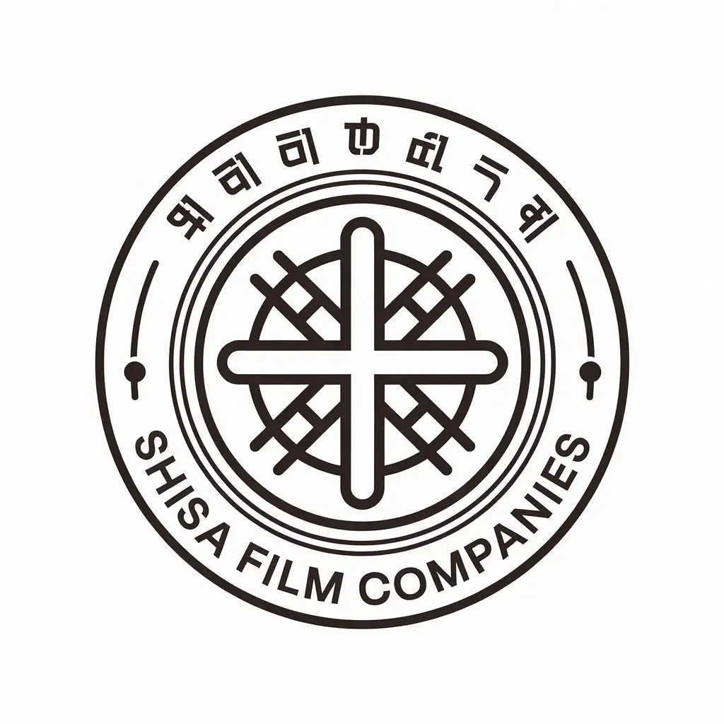 LOGO Design for SHISA Film Companies Vector with Symbol Moderate Style for Event Industry