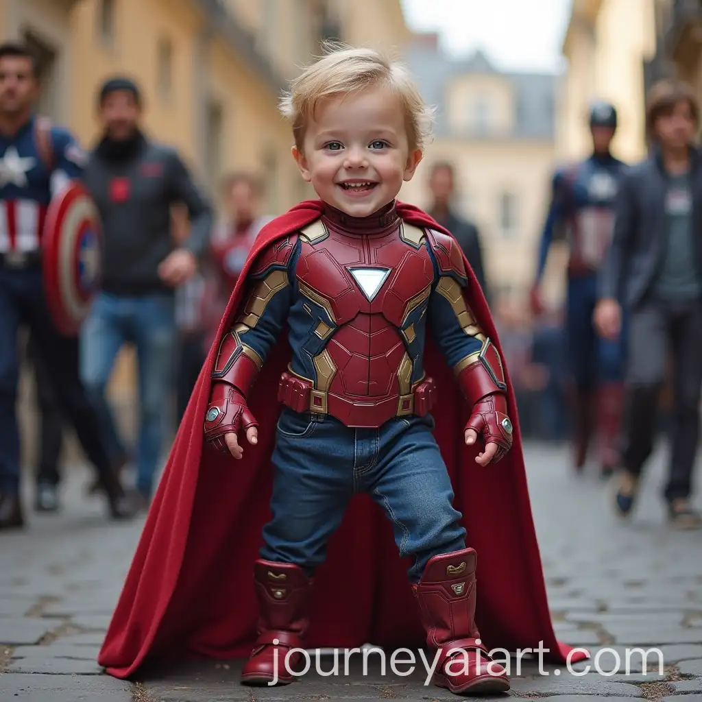 Baby-Boy-Dressed-as-an-Avenger-in-a-Playful-Setting