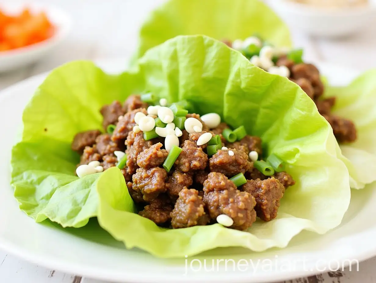 AsianStyle-Ground-Beef-Lettuce-Wraps-with-Savory-Umami-Flavors