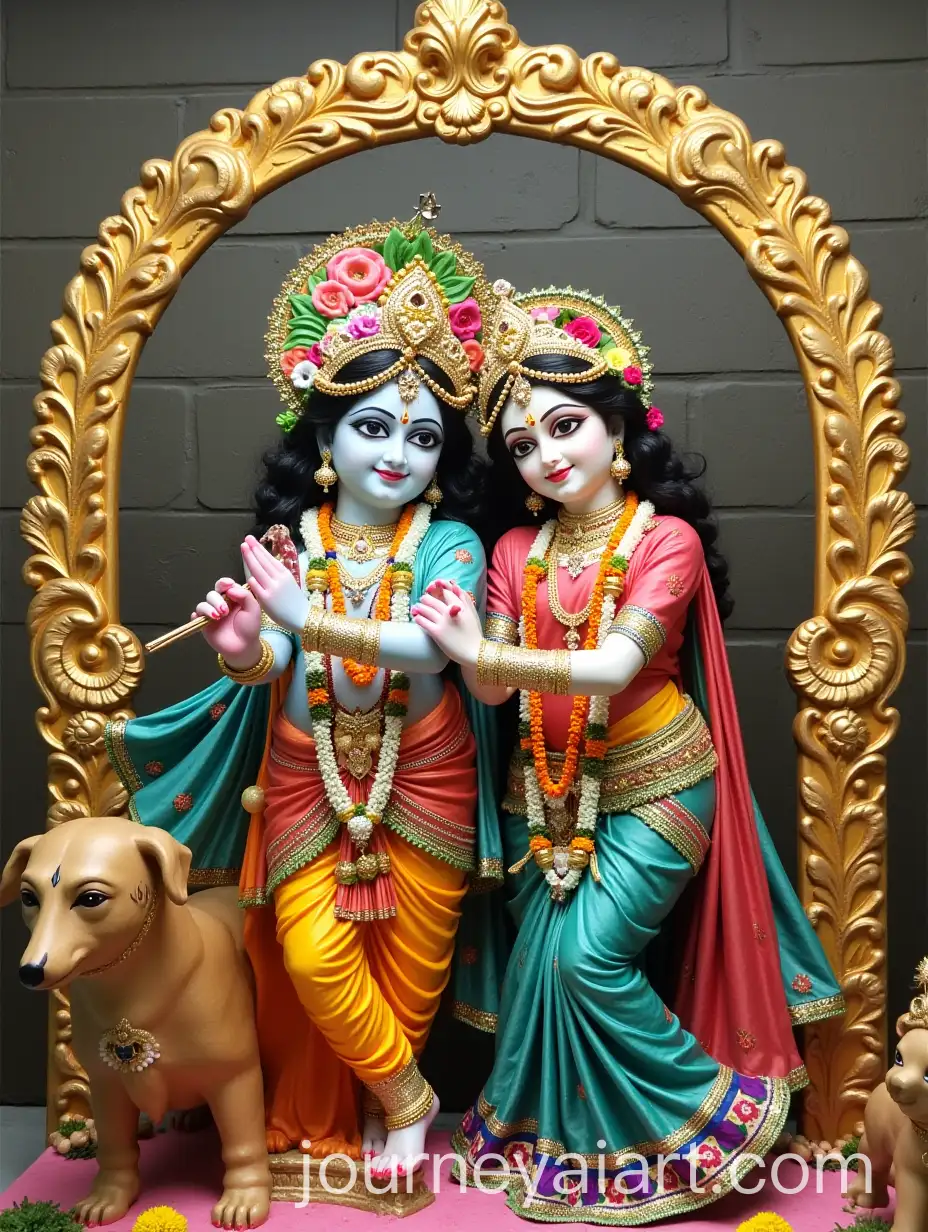 Divine-RadhaKrishna-in-Direct-Gaze-and-Devotion