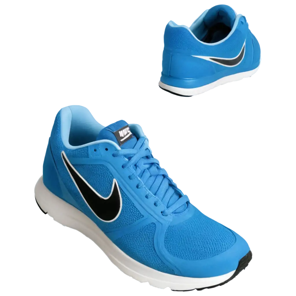 StPNG-Image-Usage-Guideunning-Blue-Nike-Shoe-PNG-for-EyeCatching-Poster-Design-HighQuality-Image-for-Marketing-and-Branding