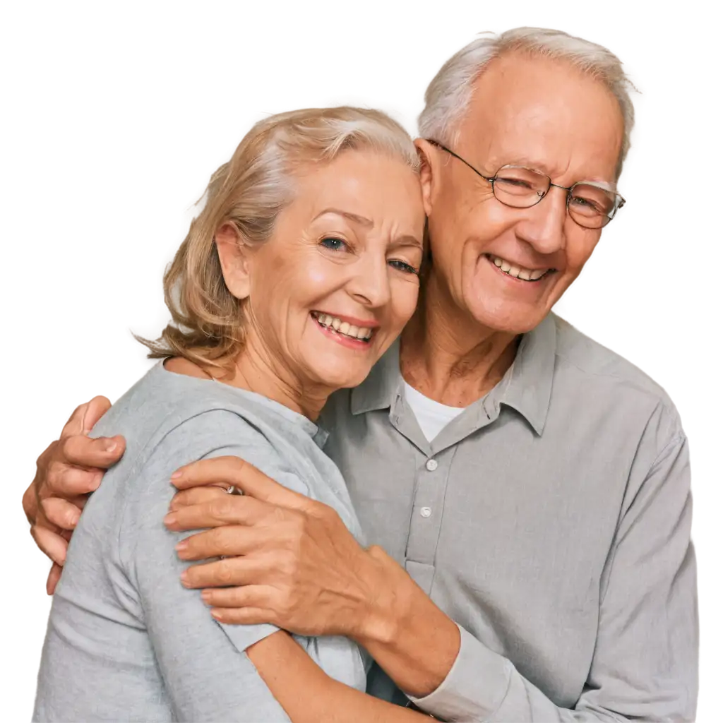 Elderly-Man-and-Elderly-Woman-Hugging-Heartwarming-PNG-Image-Capturing-Affection