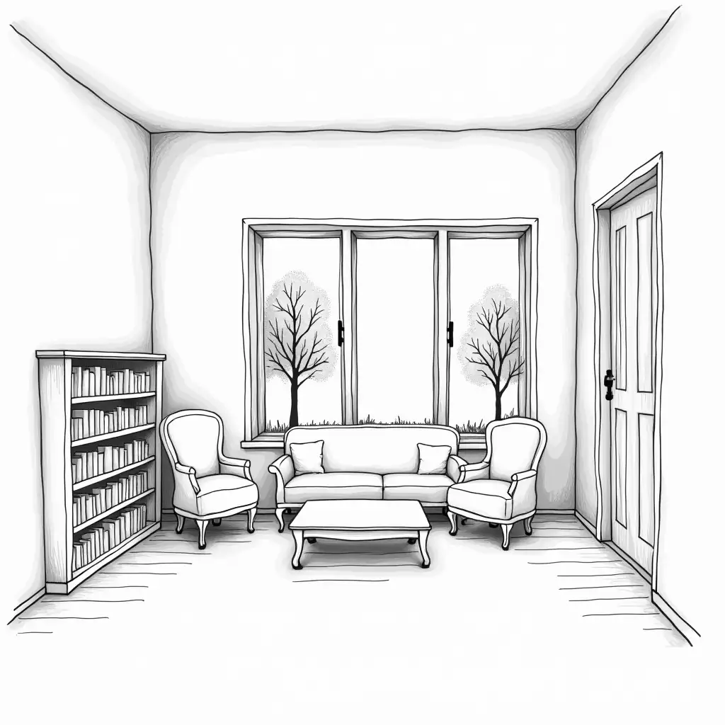 Minimalist-Interior-with-Nature-View-Through-Windows