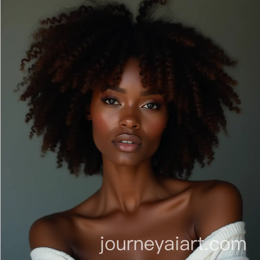 Portrait-of-a-Confident-Black-Woman-with-Natural-Beauty