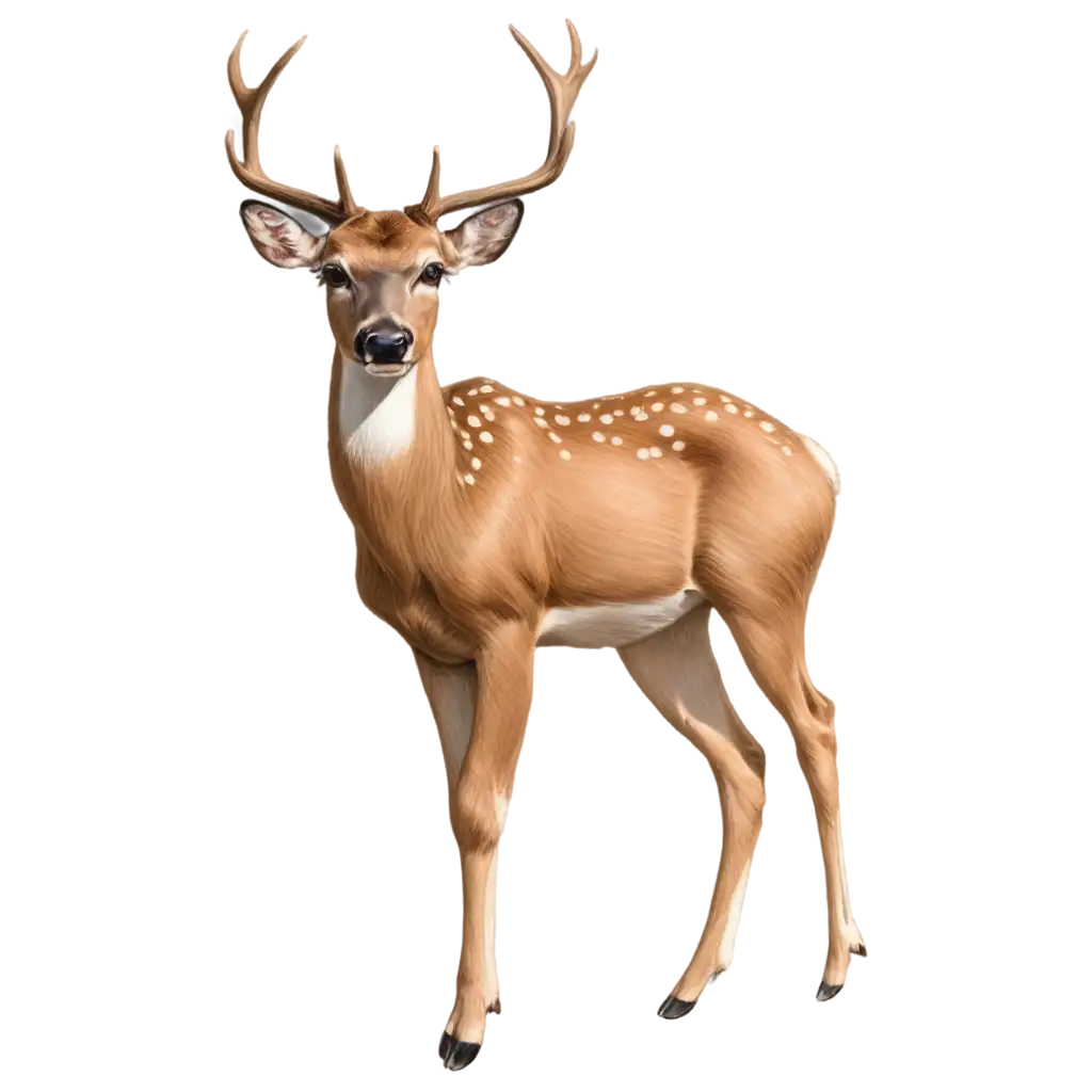 Realistic-Deer-PNG-Image-for-HighQuality-Digital-Creations