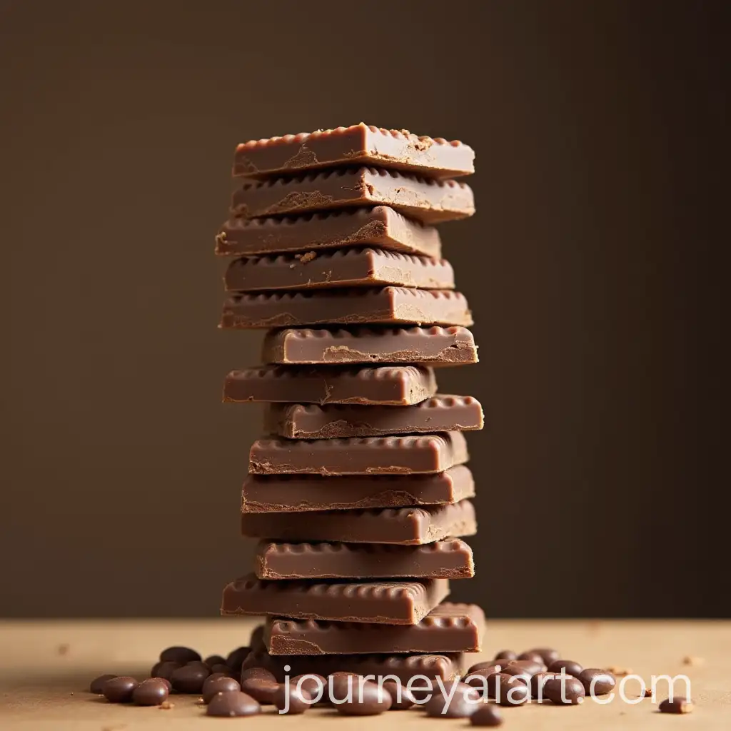 Tower-of-Chocolate-Bars-on-Table-11-Aspect-Ratio