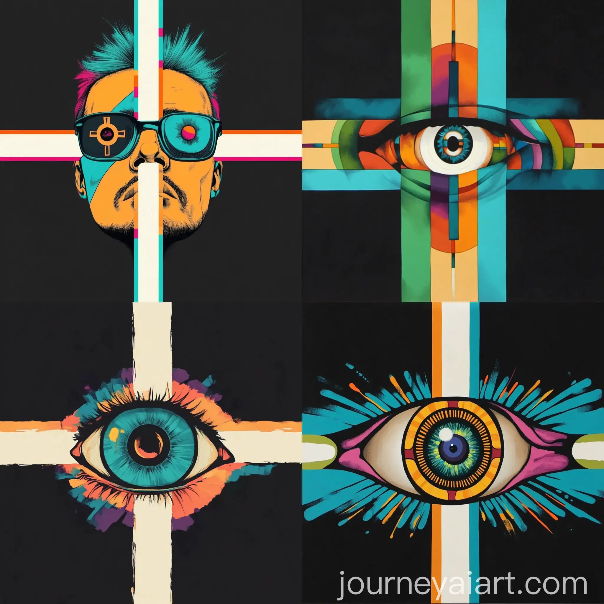 Artistic-Portrait-of-Ricardo-Machado-Soares-in-Colorful-Simplified-Style