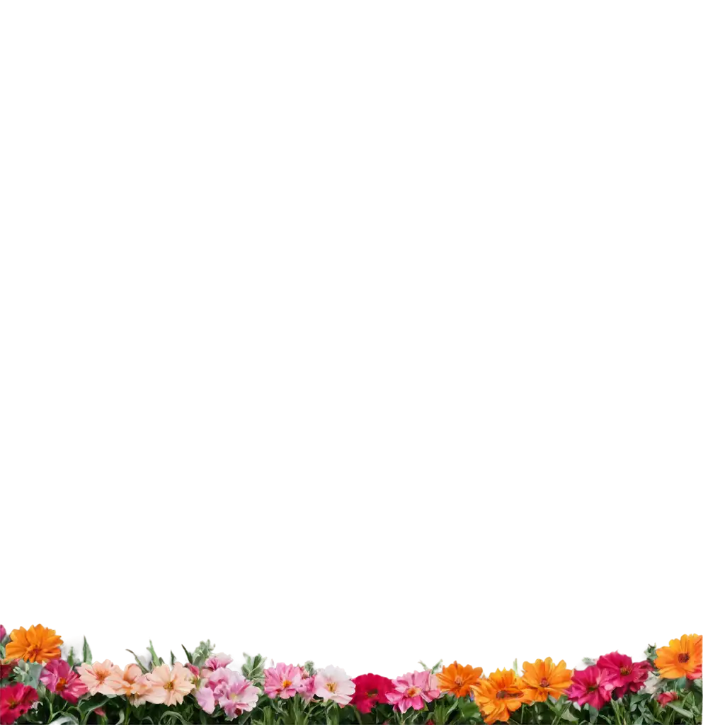 Flower-Border-Designs-PNG-HighQuality-Transparent-Borders-for-Creative-Projects