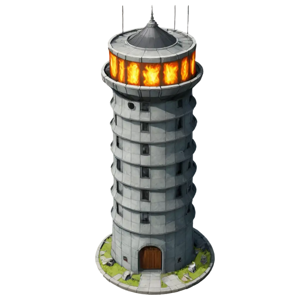 Modern-Tower-PNG-for-Tower-Defense-Game-HighQuality-Image-for-Enhanced-Gameplay