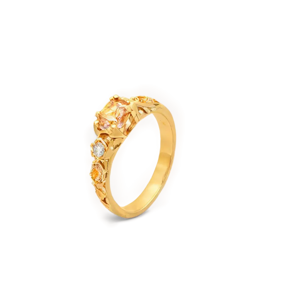 Exquisite-Golden-Ring-PNG-Image-Enhance-Visual-Appeal-with-Crisp-Clarity