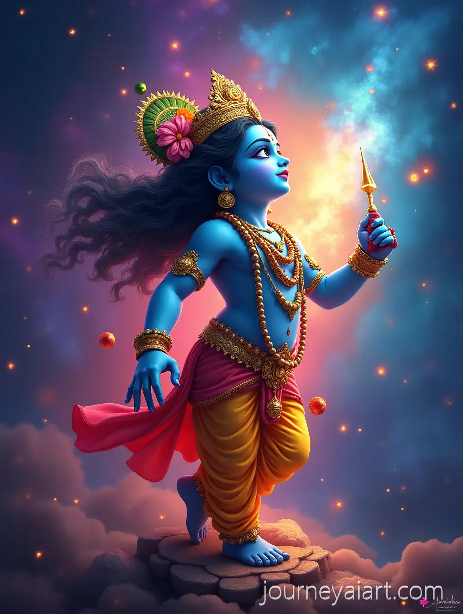 God-Krishna-in-a-Mystical-Galaxy-Realm-withAI-Image-Prompt-Expansion-Vibrant-Colors