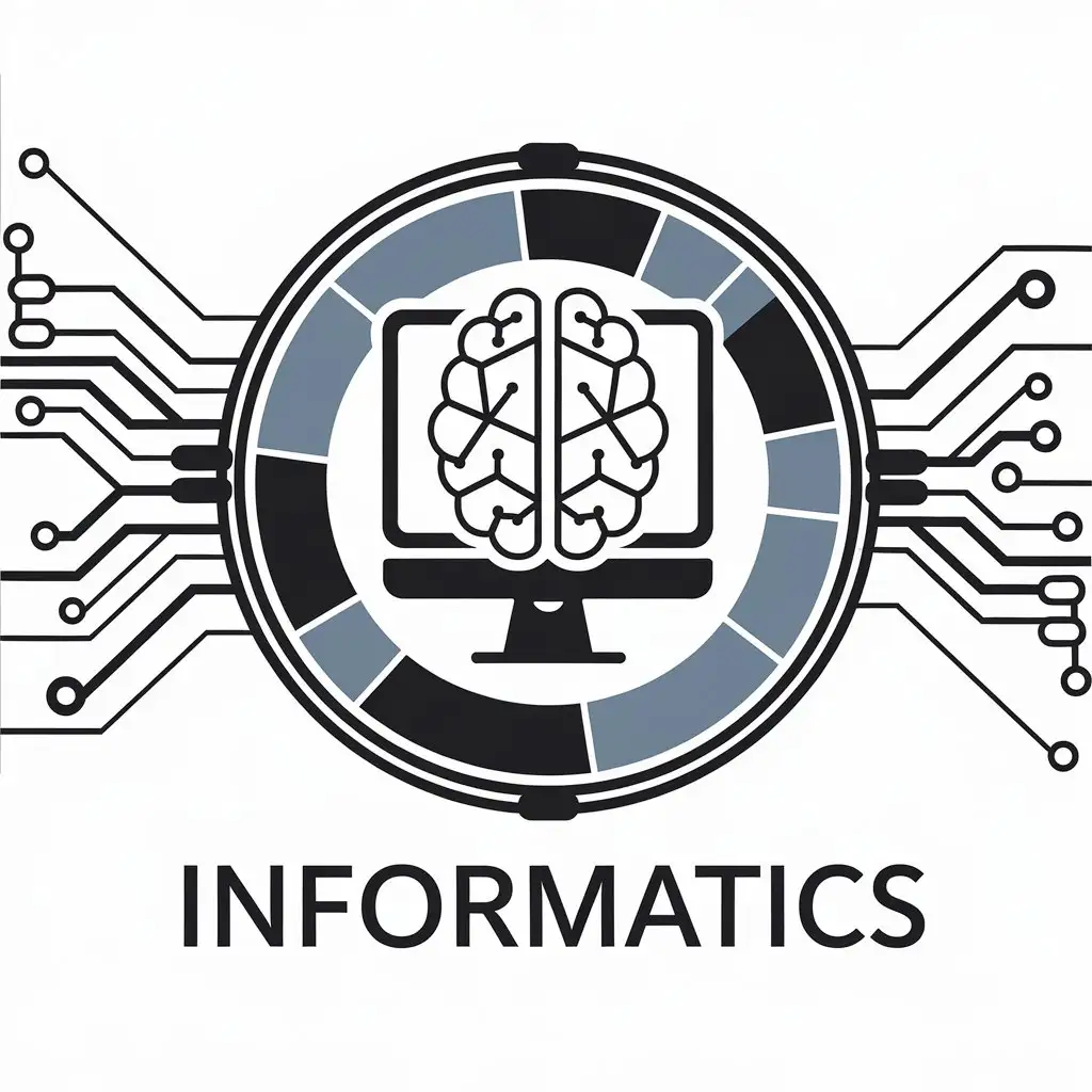 LOGO Design for Informatics Vector with Computer Symbol Value Trust Theme for Otros Industry