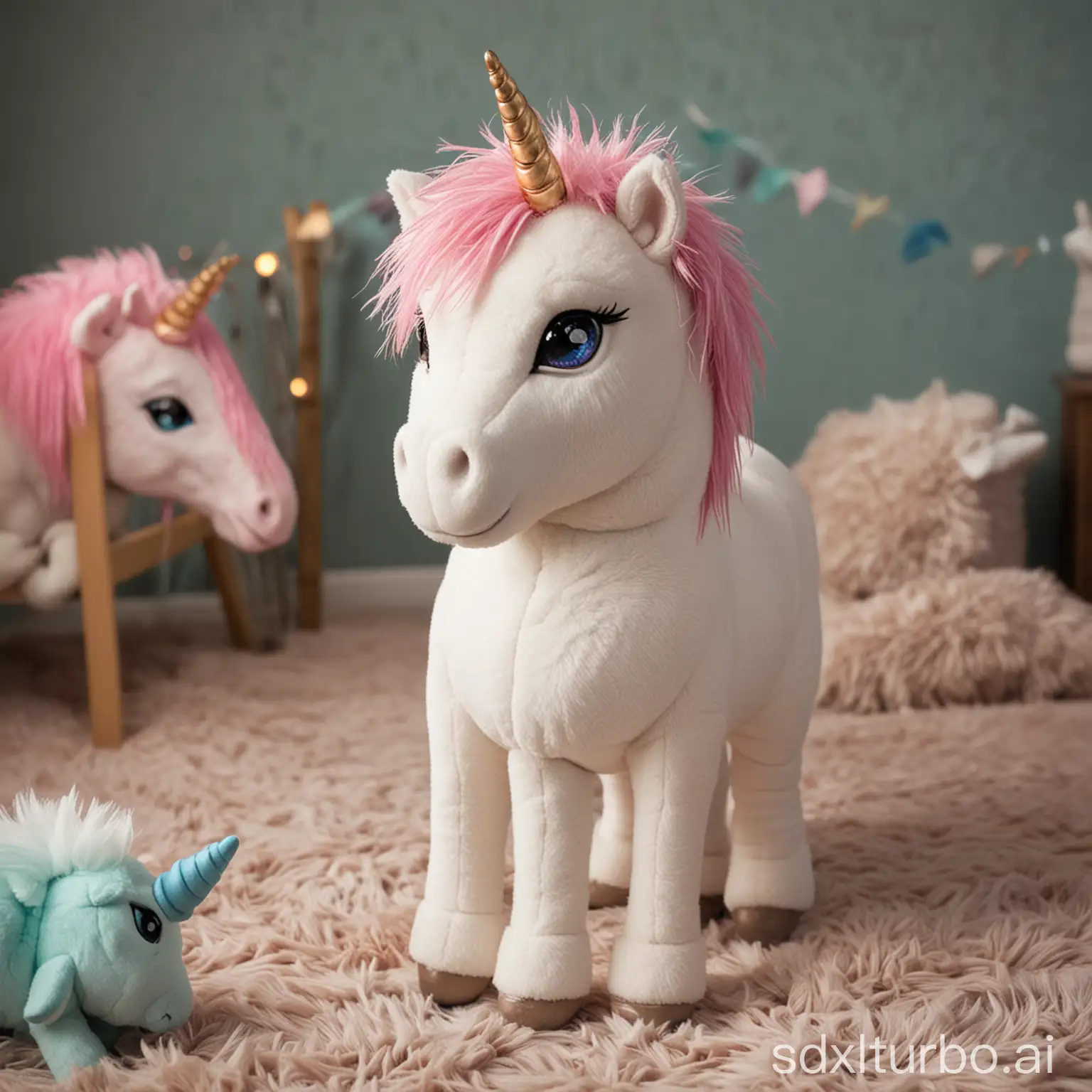 Brainwashed-Boy-Acting-Like-a-Unicorn-in-PonyThemed-Room-with-Plushies