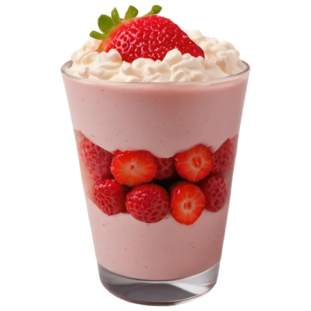 Vaso-con-fresas-con-cremas-y-toppings-PNG-Image-Exquisite-Strawberry-Dessert-Concept