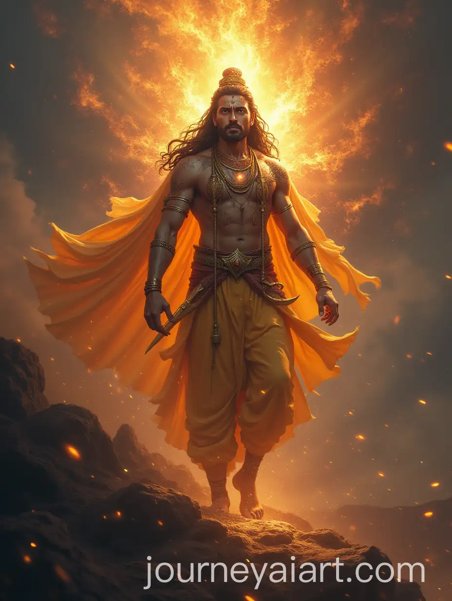 Divine-Warrior-Lord-Kalki-Emerging-in-a-Cosmic-Renewal-Scene