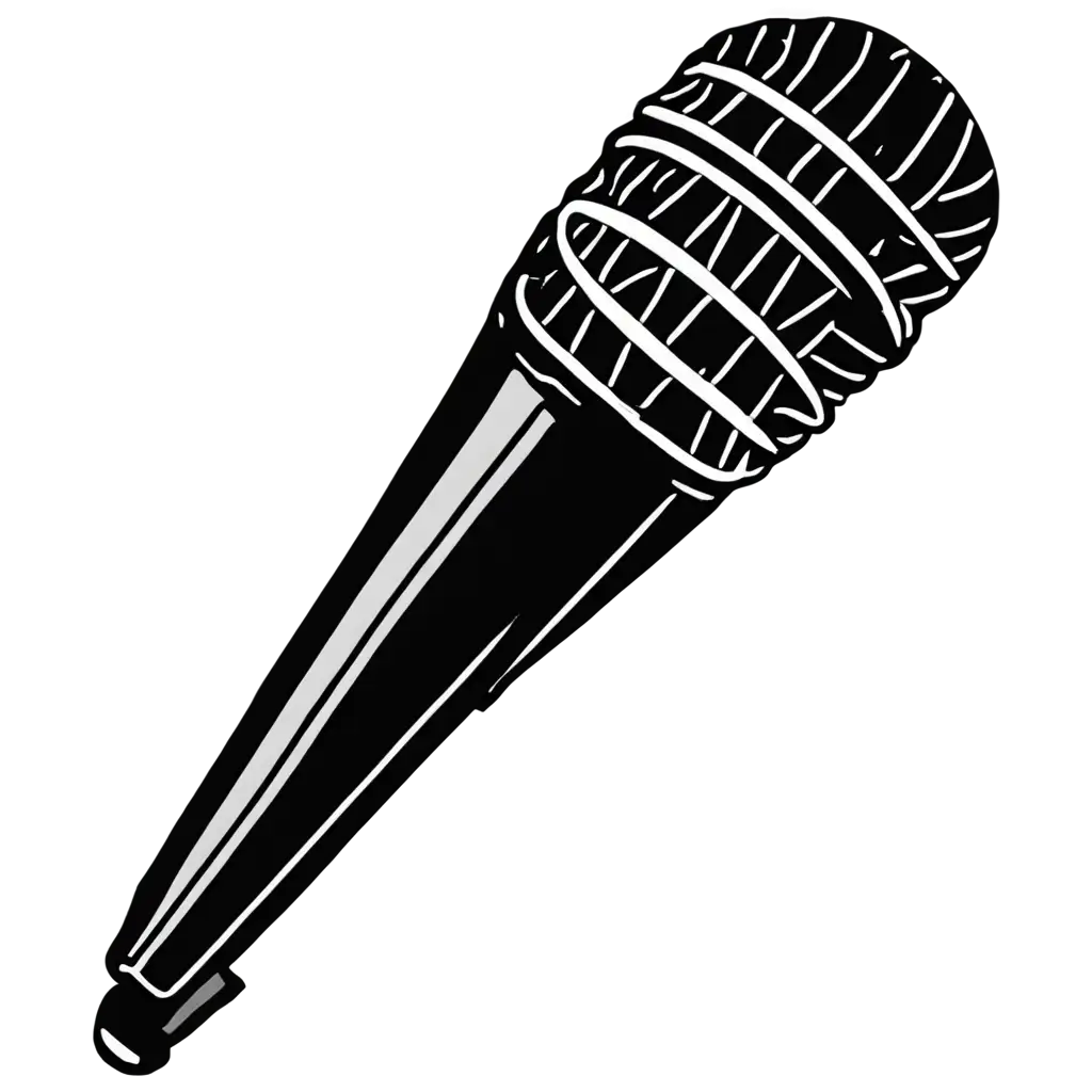 Dynamic-Microphone-Drawing-PNG-Capture-Sound-in-Artistic-Detail