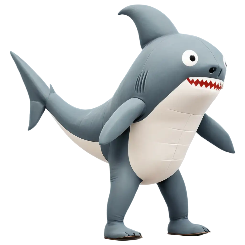 Shark-with-Four-Legs-and-Shoes-PNG-Image-Unique-and-Fun-Animal-Art-for-Creative-Projects
