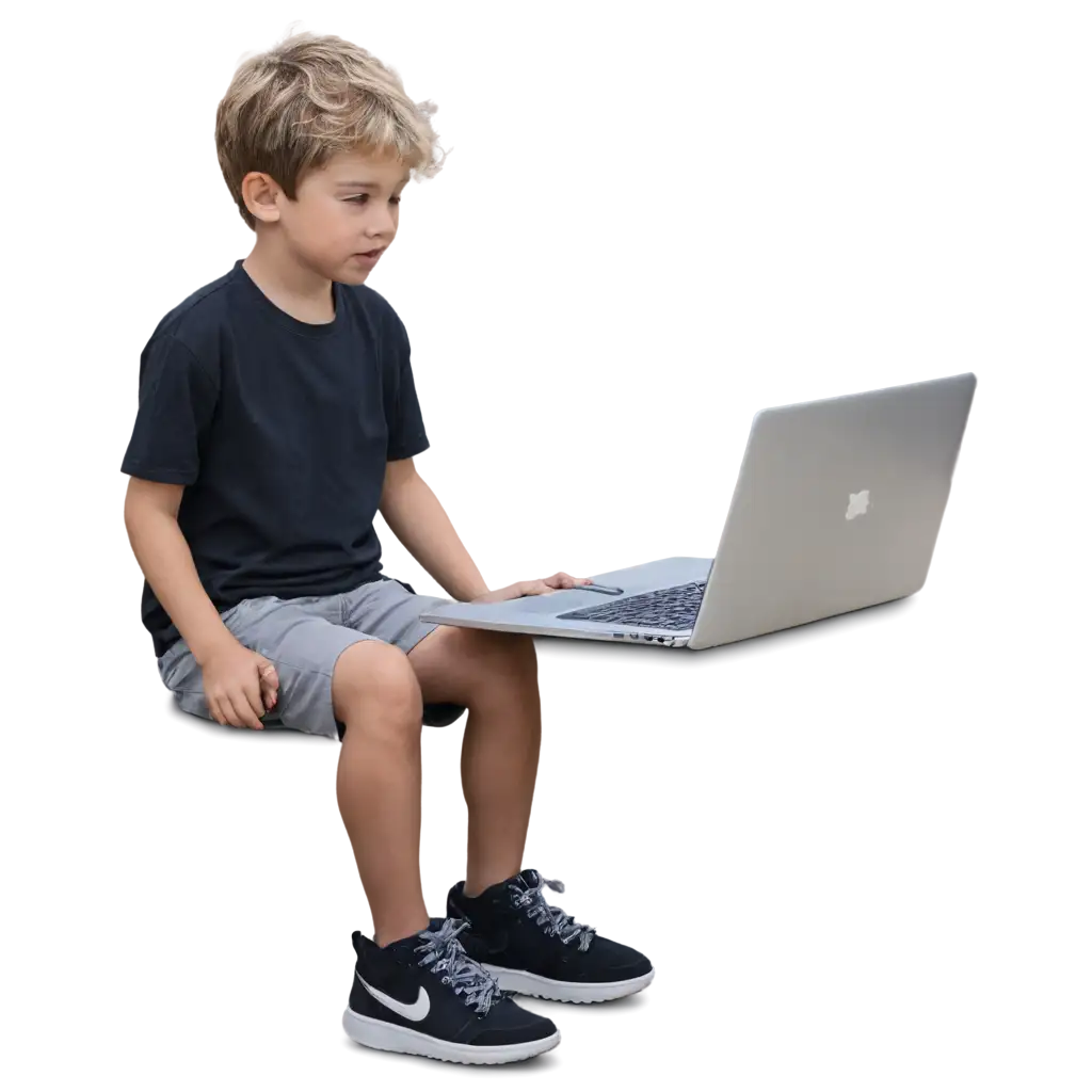 HighQuality-PNG-Image-of-Boy-Working-on-Computer-Enhance-Your-Projects-with-Clarity-and-Detail