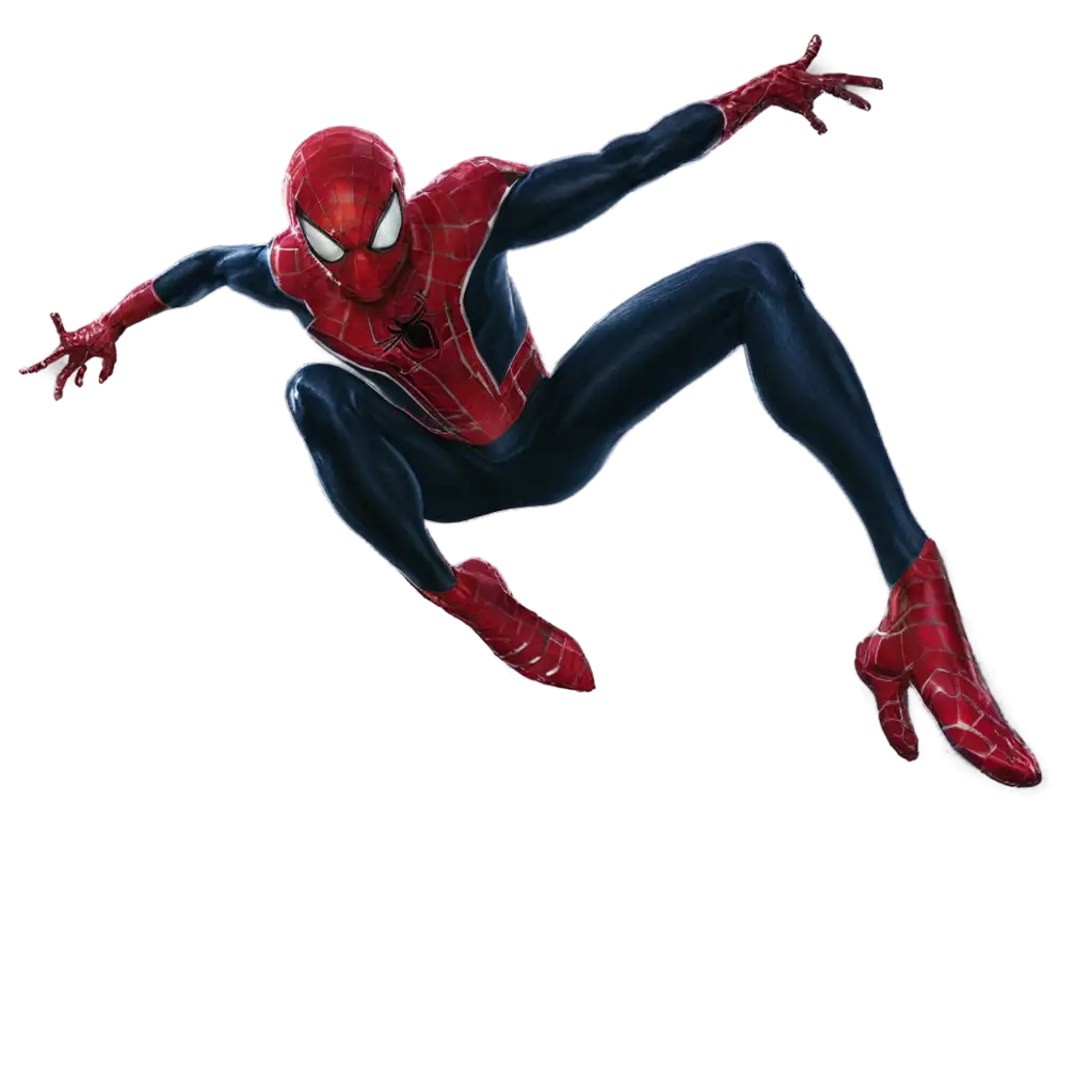 Dynamic-Spiderman-PNG-Image-Capturing-Heroic-Action-in-HighQuality-Format