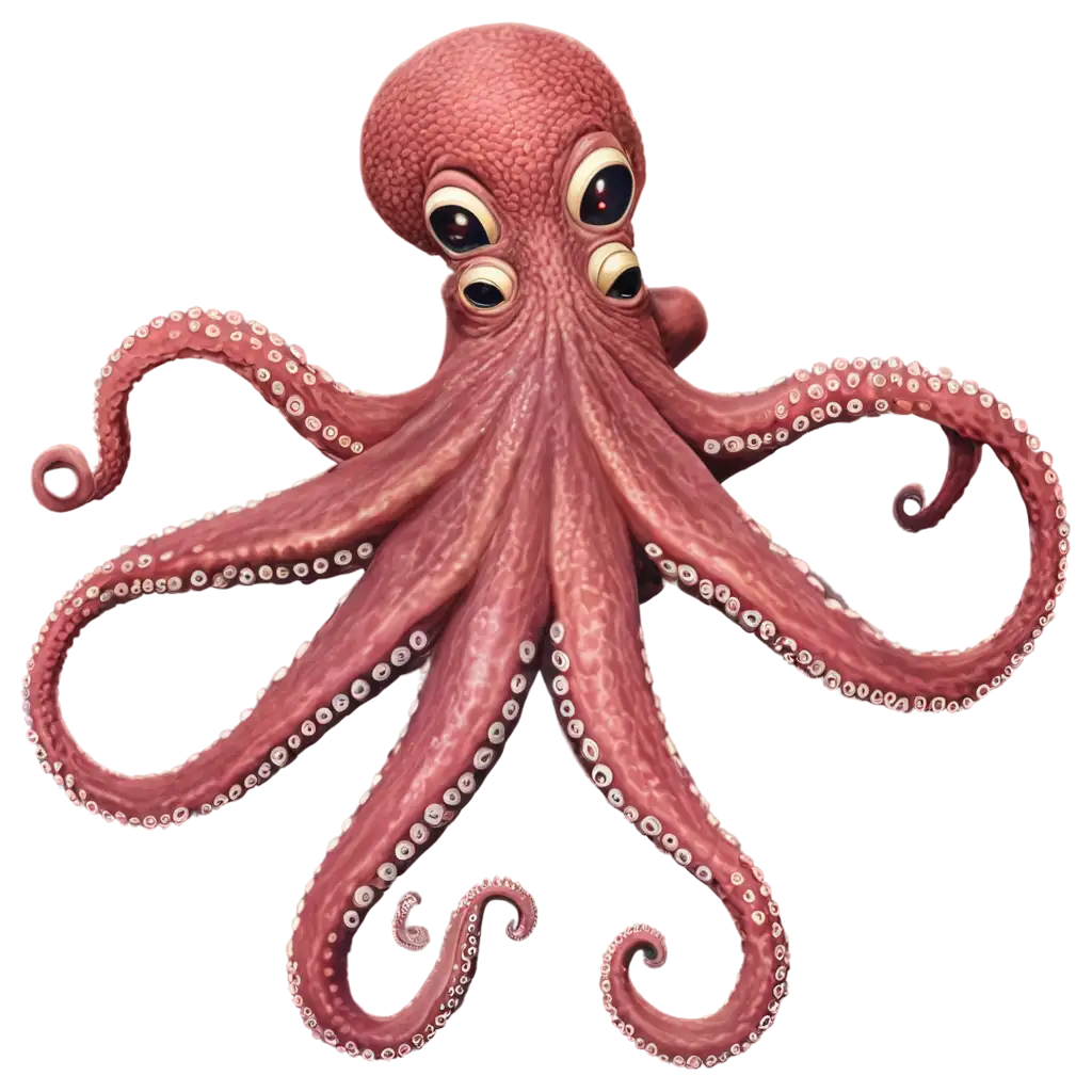 Octopus-PNG-Image-HighQuality-Transparent-Artwork-for-Versatile-Use