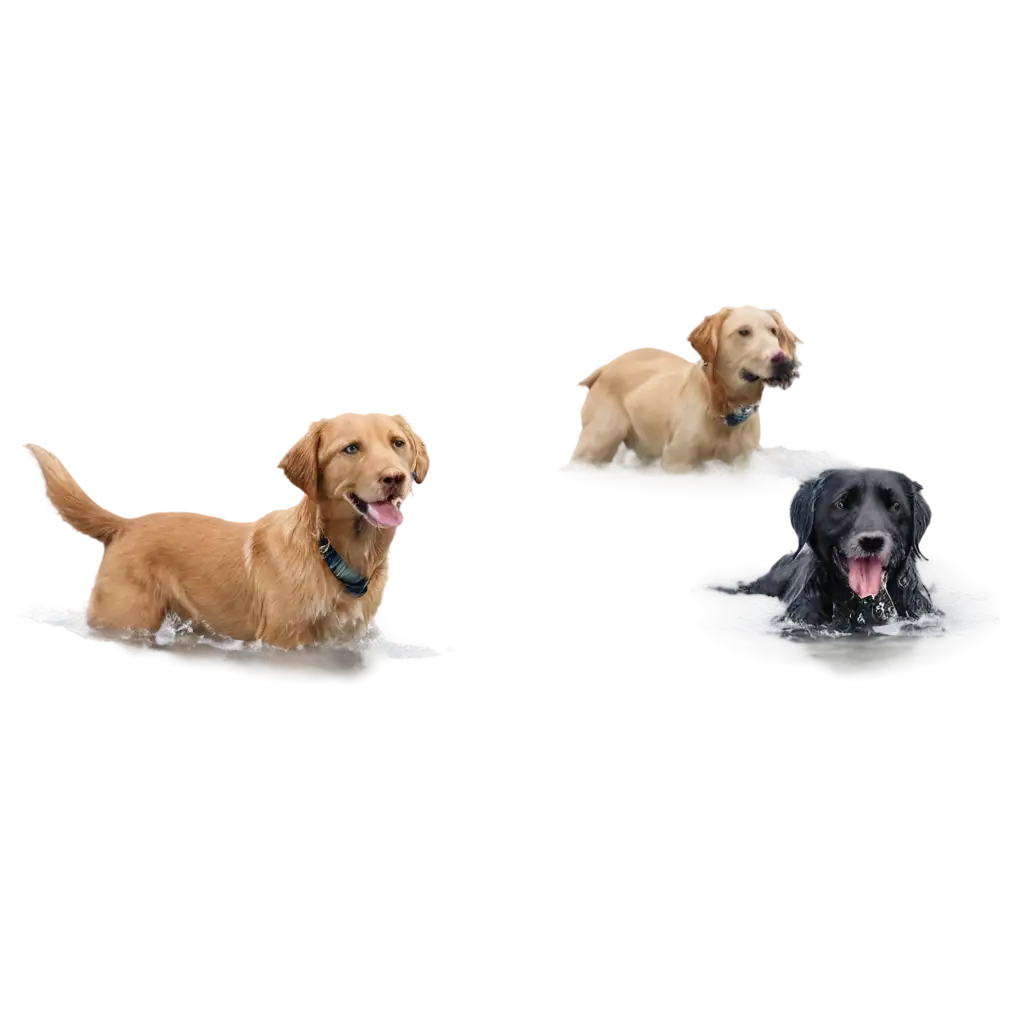 Dogs-in-Water-PNG-Image-Clear-and-HighQuality-Visuals-for-Diverse-Uses