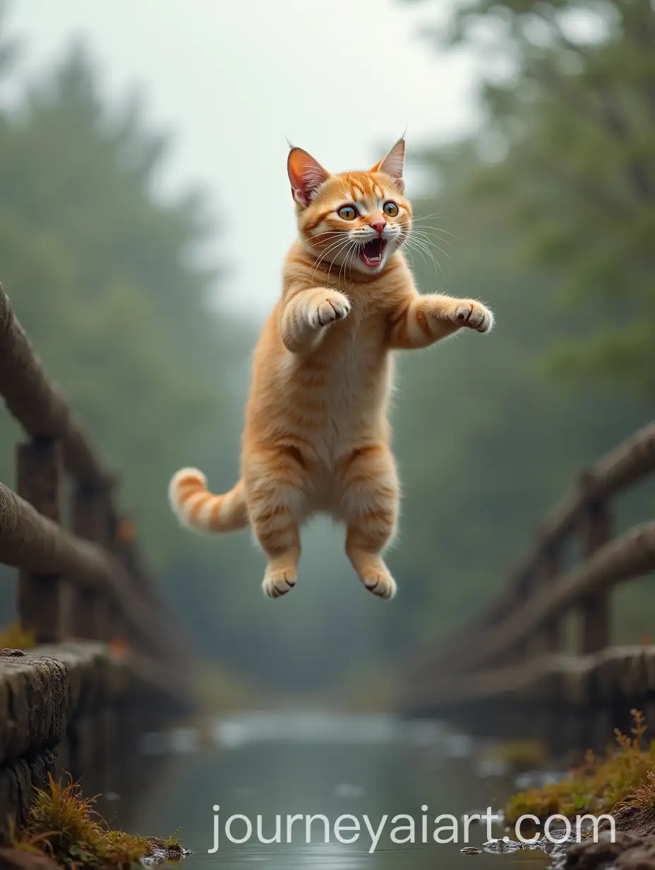 Cat-Leaping-from-Bridge-and-Soaring-Through-the-Air