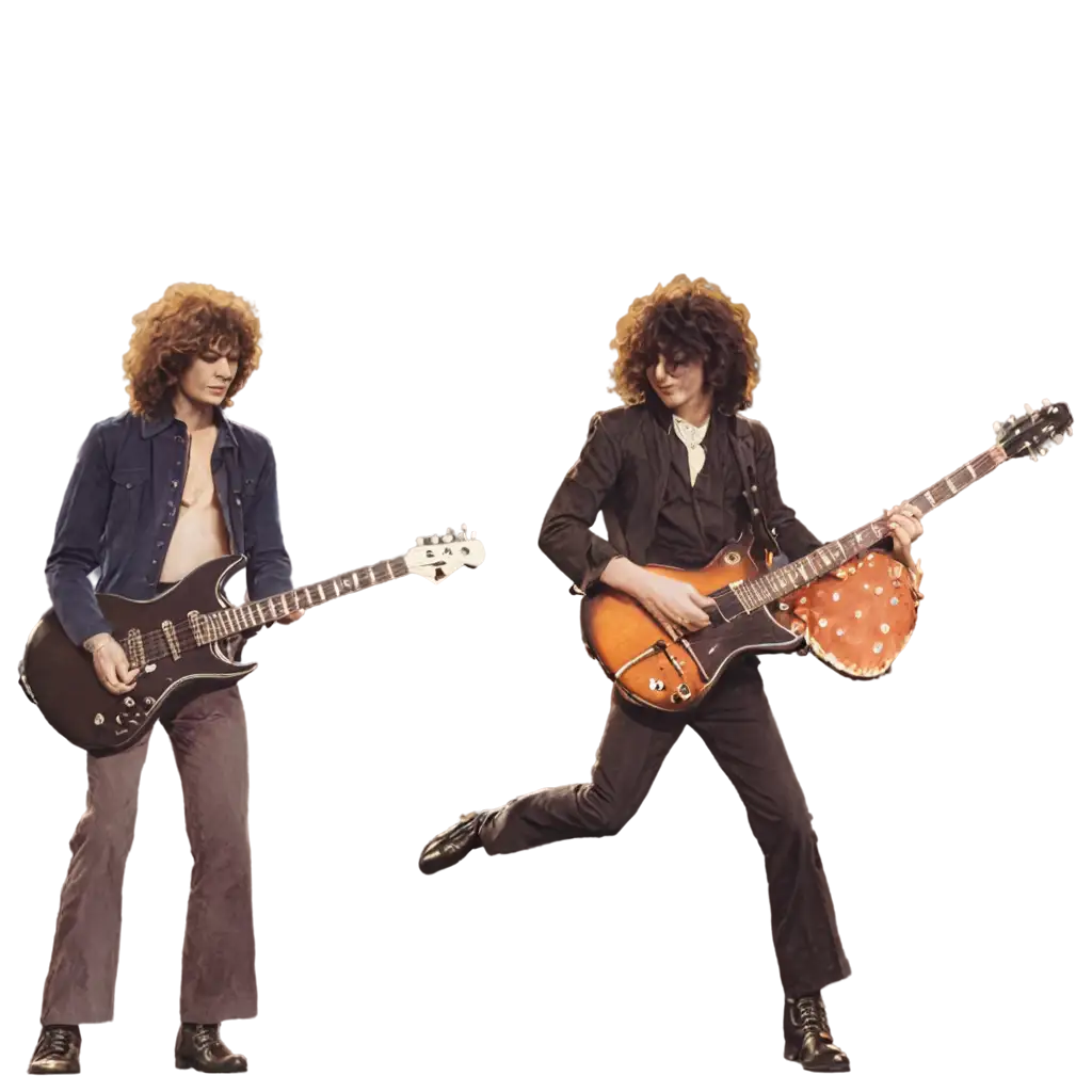 Explore-the-Legendary-World-of-Led-Zeppelin-with-a-HighQuality-PNG-Image