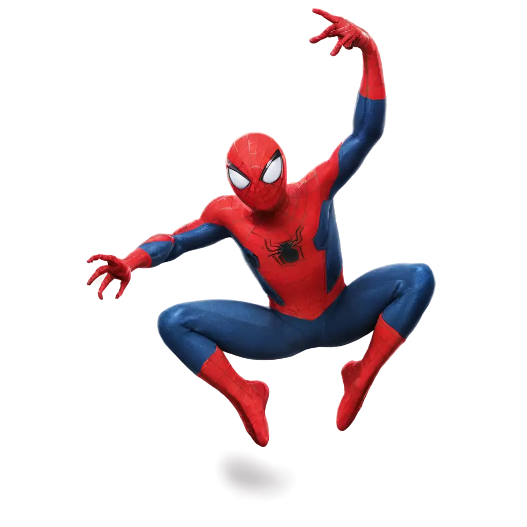 Spiderman-Still-Eating-PNG-HighQuality-Image-for-Dynamic-Web-Use