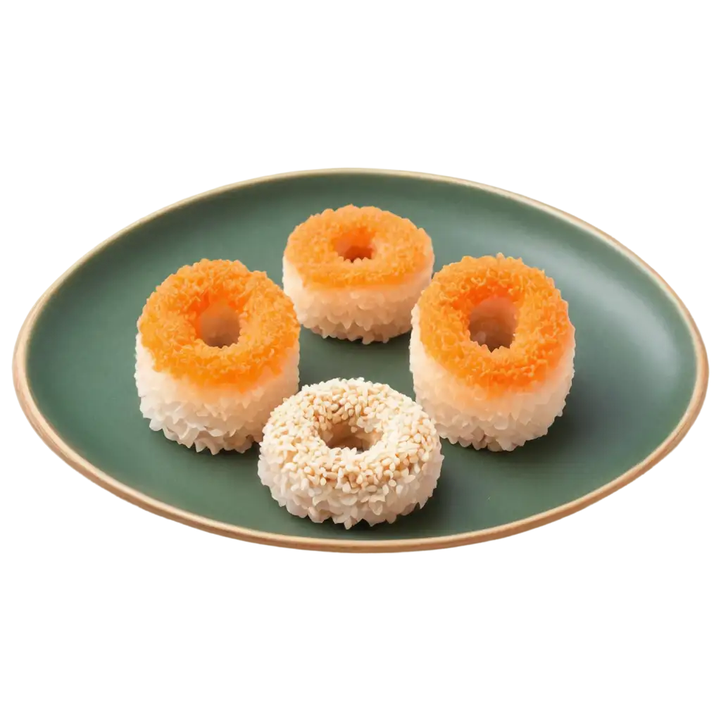 Sushi-in-the-Shape-of-a-Donut-A-Unique-PNG-Image-for-Culinary-Creations