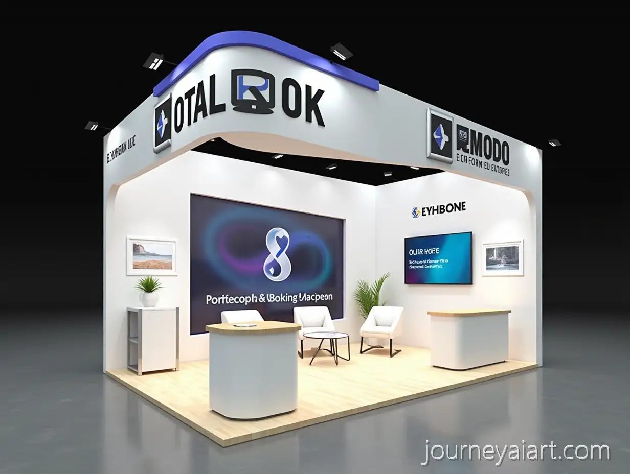 【Creative Booth Design】 Creative trade show exhibition design, Booth Design kiosk