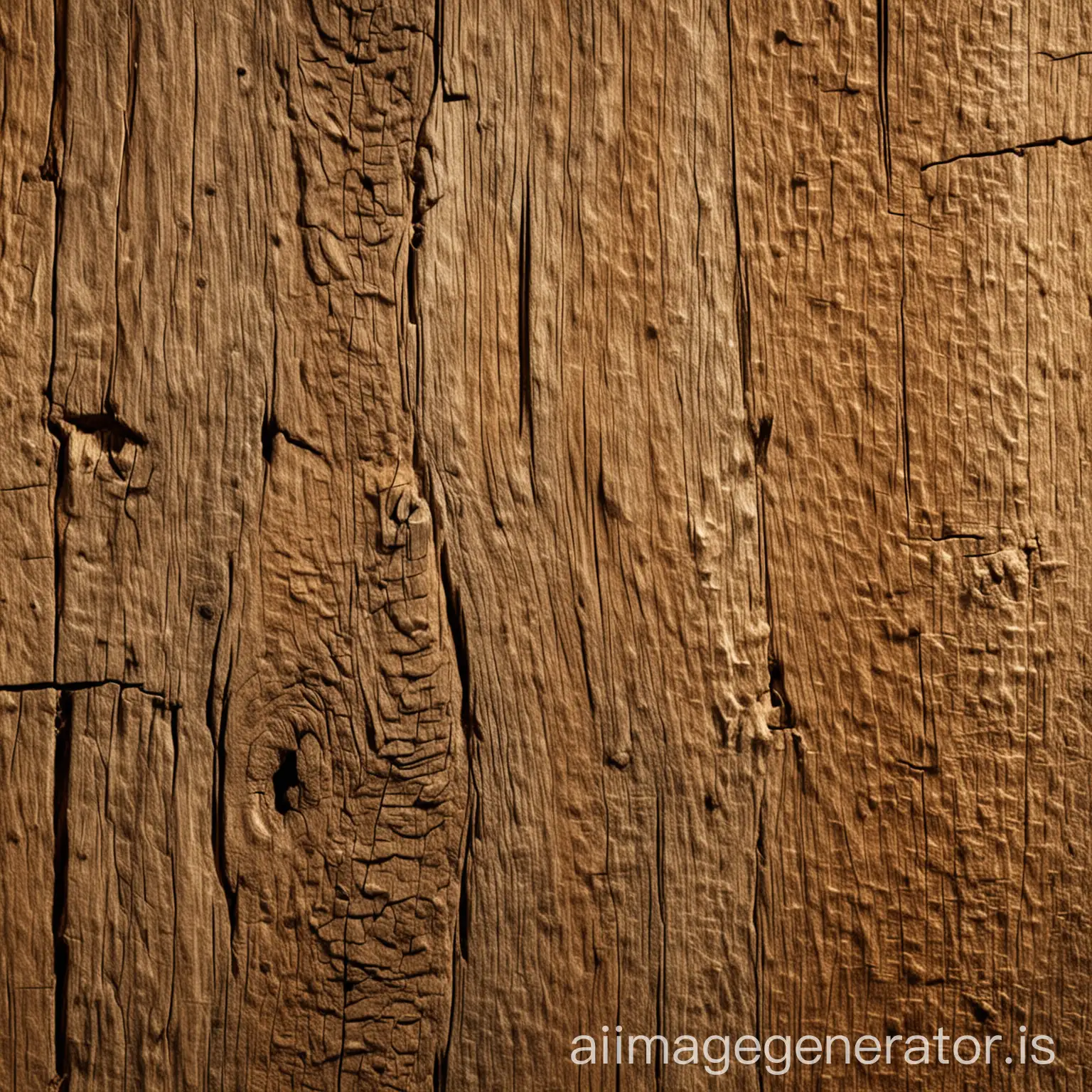 Aged Wooden Texture A close-up view of an aged wooden surface showing the elegant patterns of natural grain.