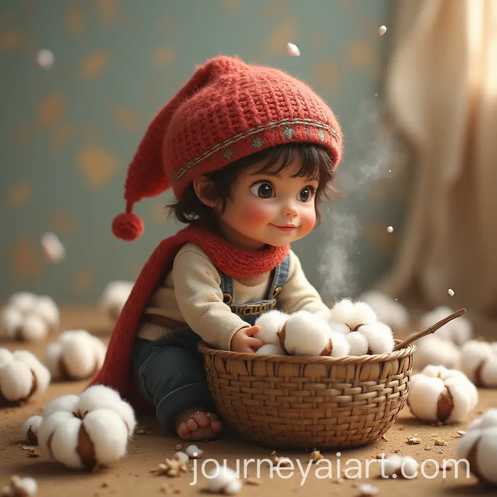 Small-Cotton-TraderAI-Image-Prompt-Expansion-in-a-Bustling-Marketplace