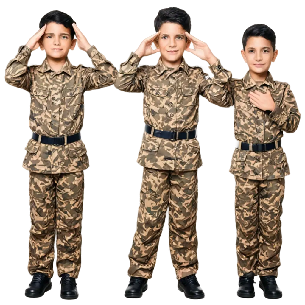 PNG-Image-of-a-Child-Saluting-Pakistan-Army-Tribute-and-Respect