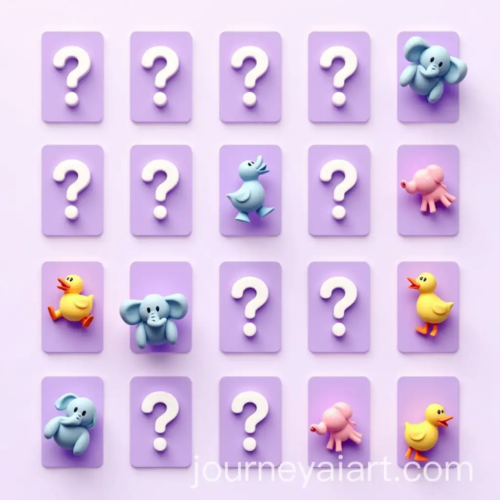 Memory-Game-Grid-with-AI-Image-Prompt-Expansion3D-Cartoon-Animals-and-Vibrant-Colors