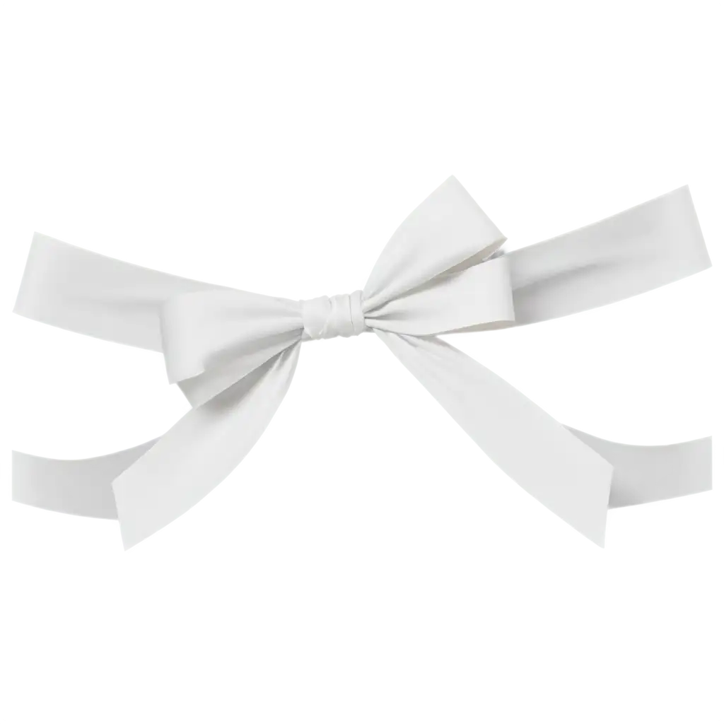 White-Bow-Coquet-Core-PNG-Image-Elegant-Feminine-Aesthetic-in-HighResolution-Format