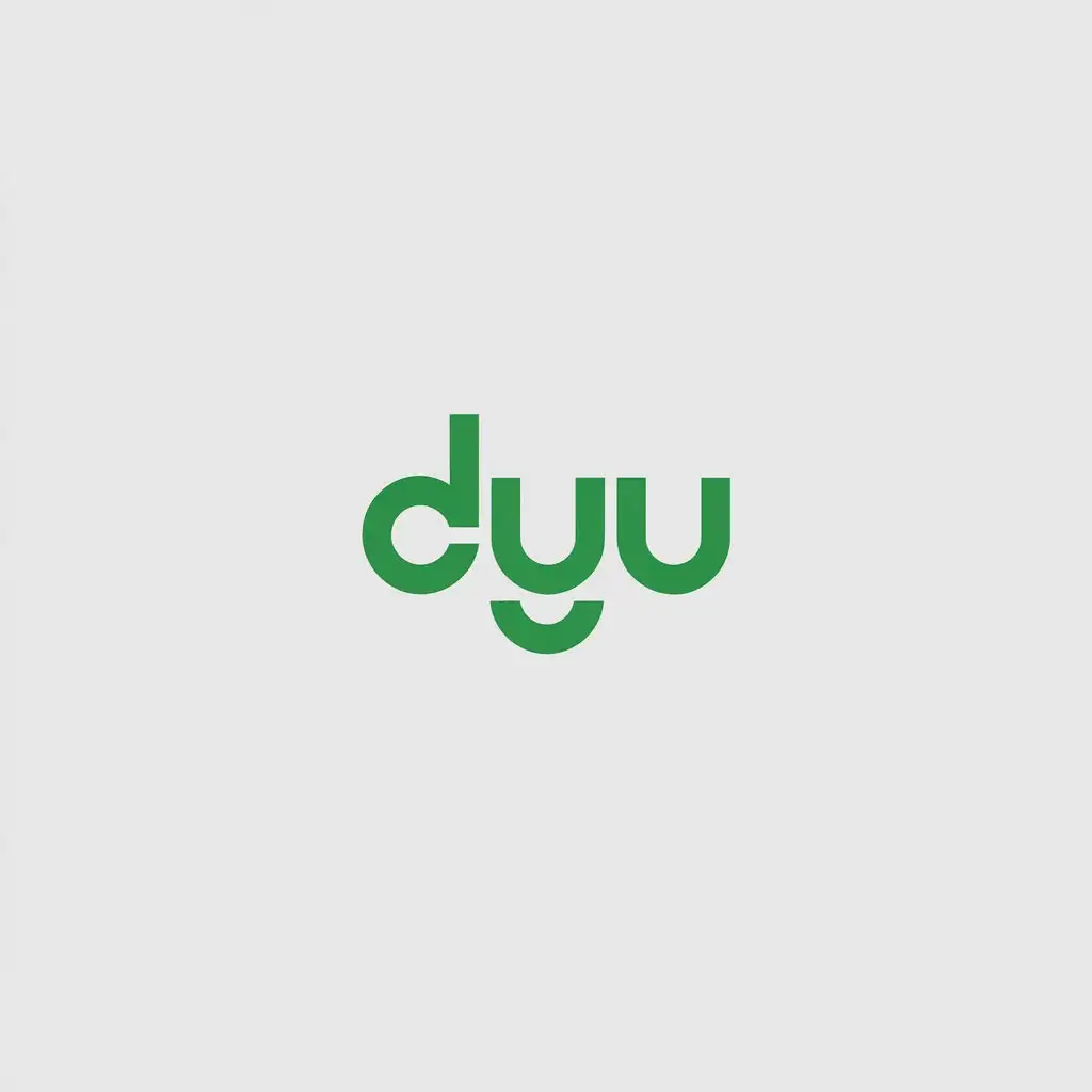 LOGO Design for Duyu Minimalistic Vector Logo for Education Industry with Clear Background