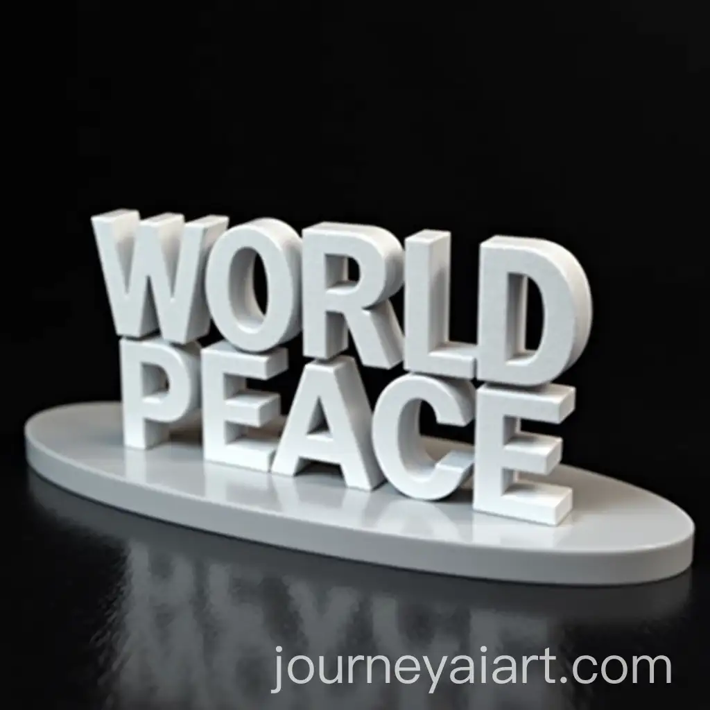 3D-Printed-DualView-Sculpture-Featuring-WORLD-and-PEACE