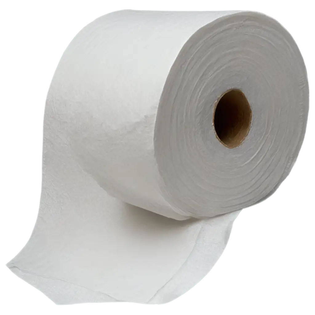 HighQuality-Toilet-Paper-PNG-Perfect-for-Digital-Use-and-Graphic-Design