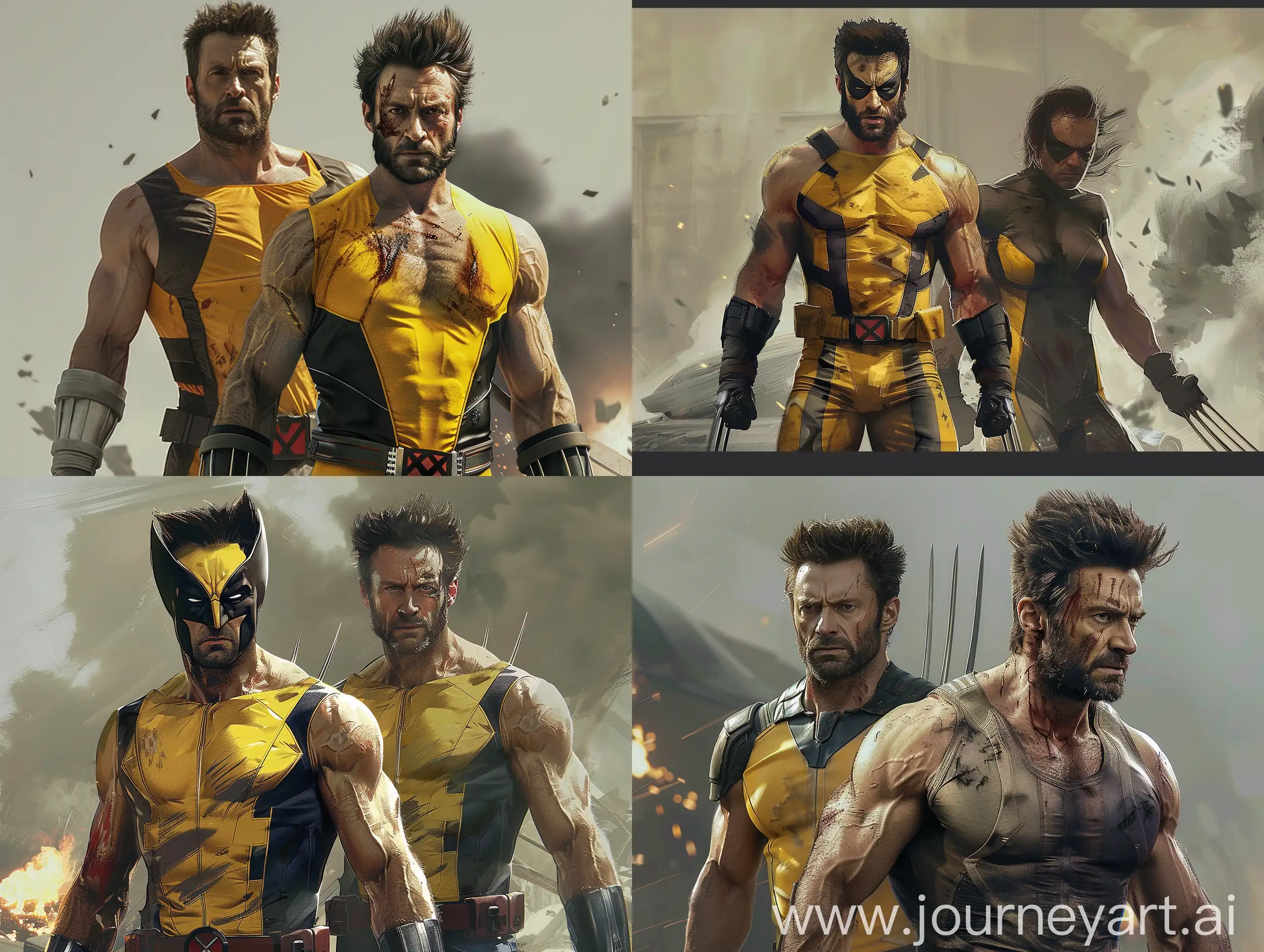 Man-in-Wolverine-Costume-Exploring-Urban-Street-Scene