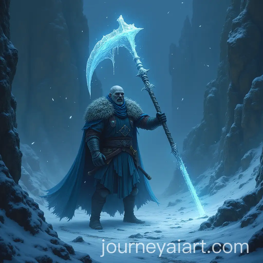 Dragonborn-Warrior-Wielding-Ice-Halberd