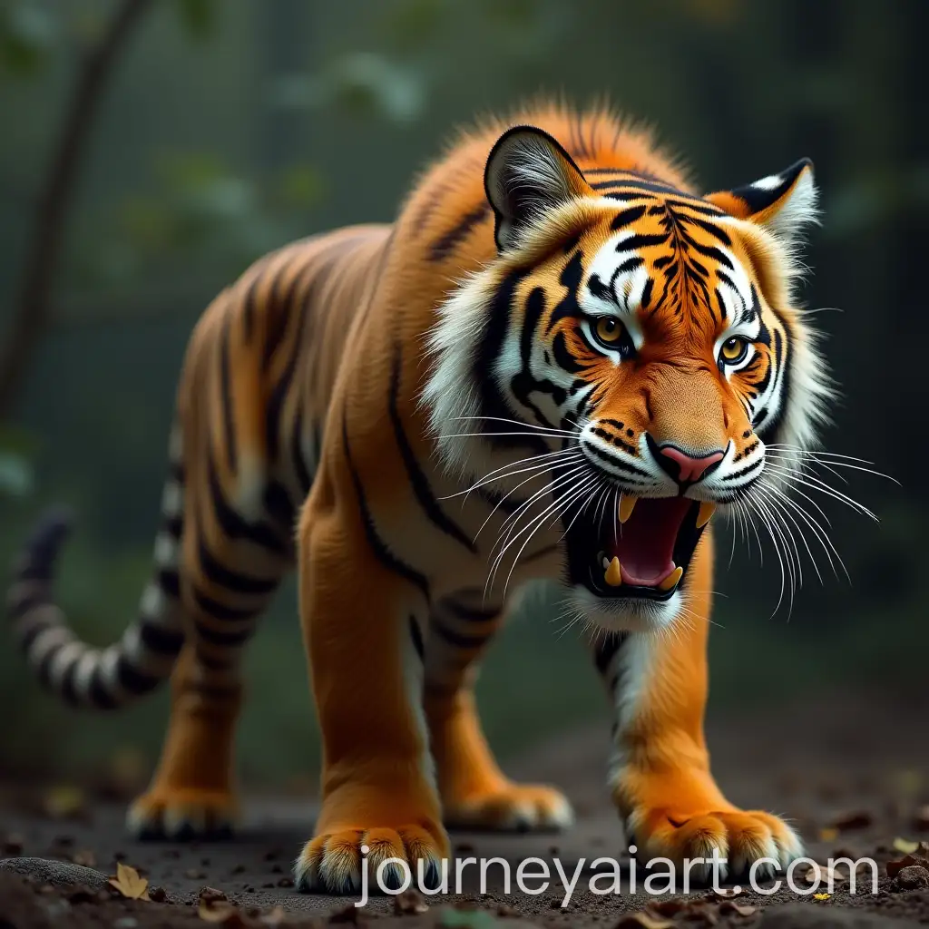 Realistic-and-Scary-Combination-of-Ant-and-Tiger-Creature