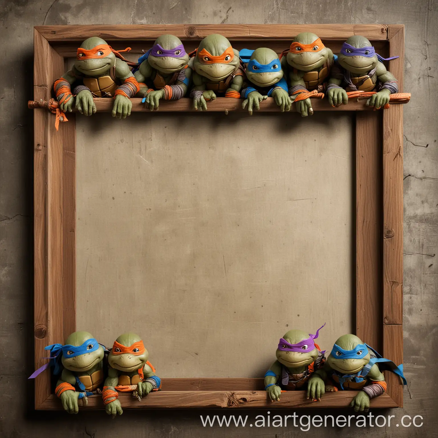 Teenage-Mutant-Ninja-Turtles-Inspired-Picture-Frame